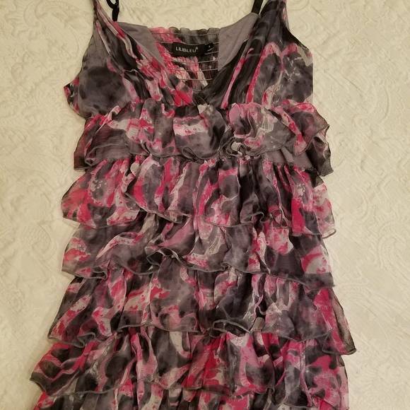 Cute Lilibleu Tiered Top with adj straps - Small - Picture 1 of 5